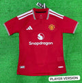 Manchester united home player quality